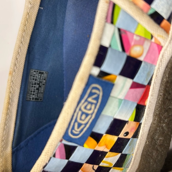 KEEN HARVEST RICE BAG Woven Womens Mary Jane Shoes LEATHER 7.5 Unique Comfy - Picture 6 of 9